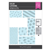 Hero Arts - Gorgeous Giftwrap Layering Stencils from the Best Gift Ever Collection