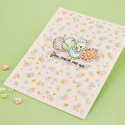 Hero Arts - Confetti Layering Stencil Set