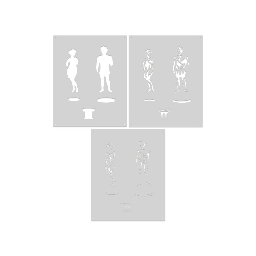 Hero Arts - You're A Classic Layering Stencil Set