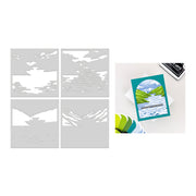 Hero Arts - Lake of Legends Stencil Set