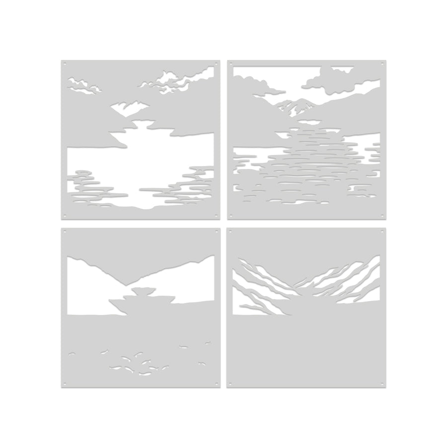 Hero Arts - Lake of Legends Stencil Set