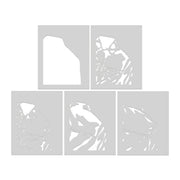 Hero Arts - Jean Jacket Layering Stencil Set