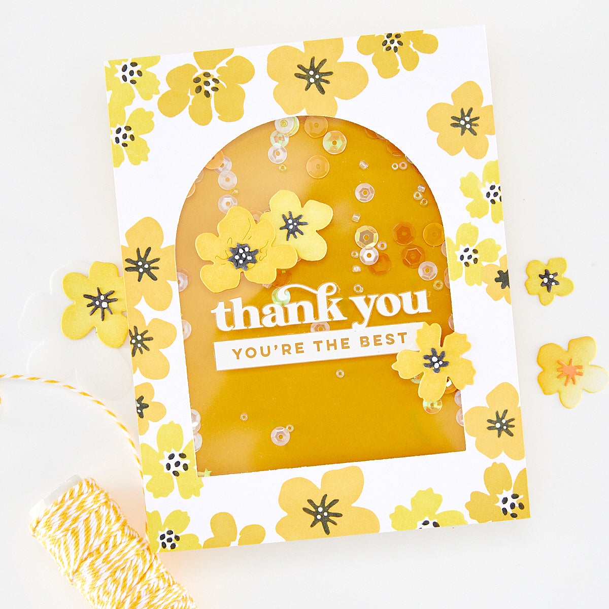 Hero Arts - Floral Frame Layering Stencil Set