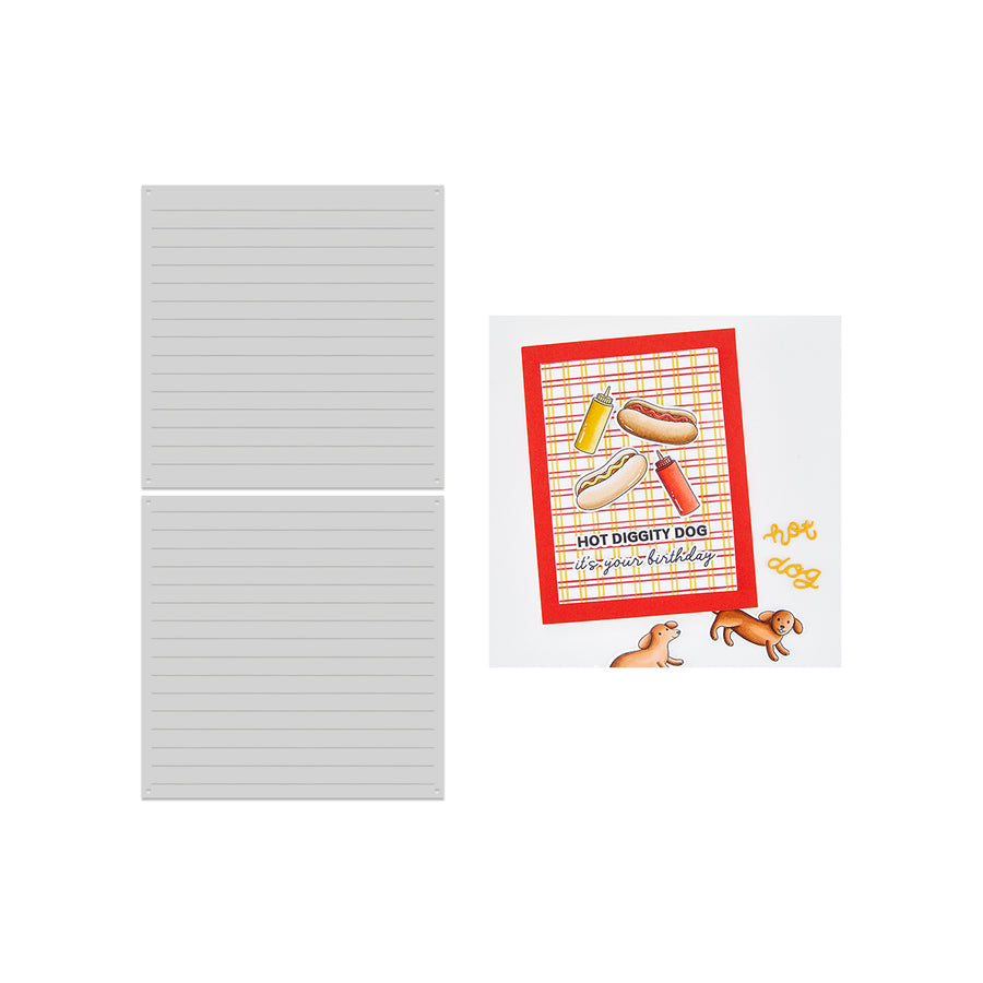 Hero Arts - Cookout Layering Stencil Set