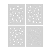 Hero Arts - Flower Power Layering Stencil Set