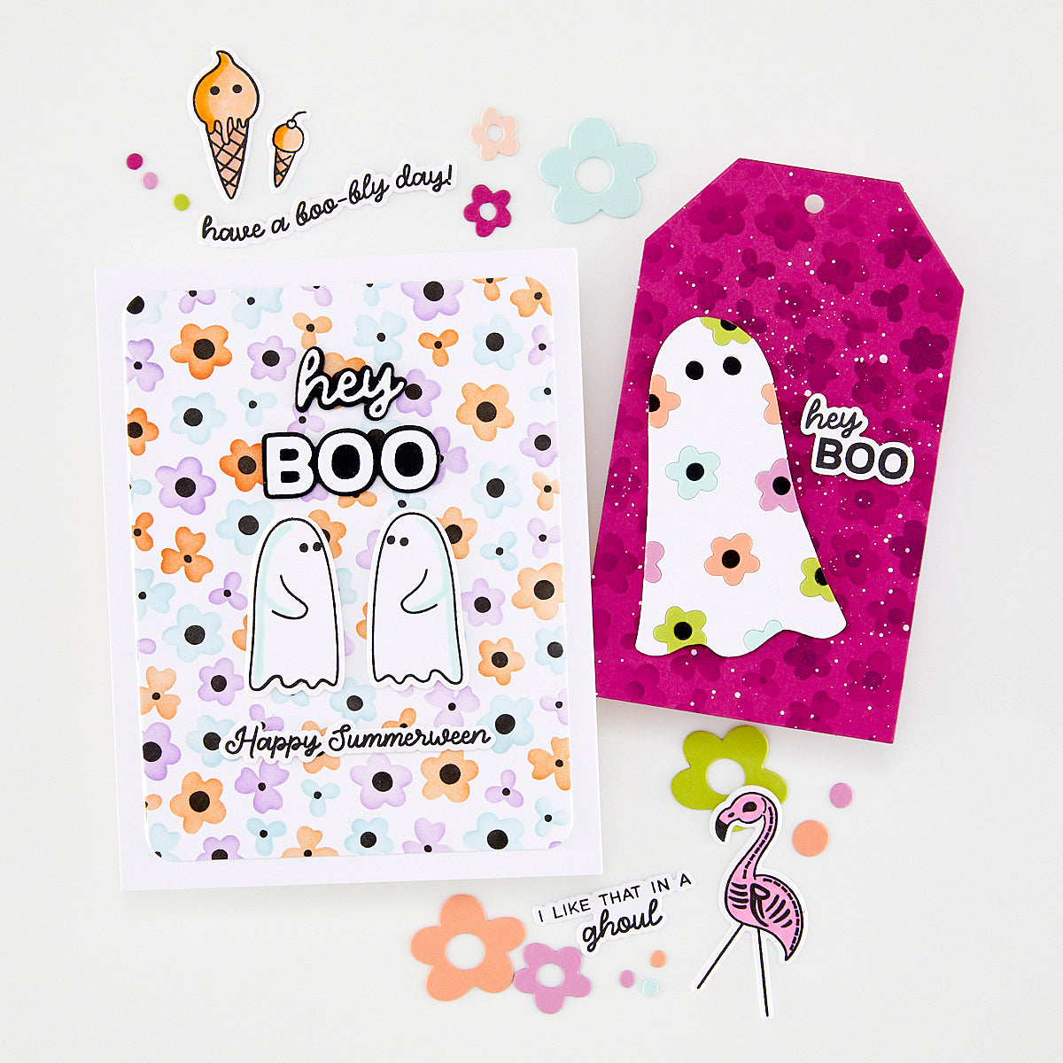Hero Arts - Flower Power Layering Stencil Set