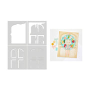 Hero Arts - Front Door Layering Stencil Set