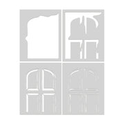 Hero Arts - Front Door Layering Stencil Set