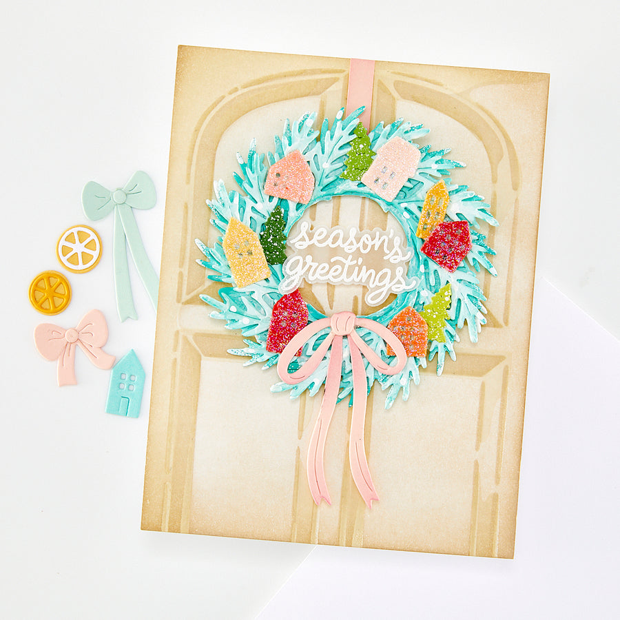 Hero Arts - Front Door Layering Stencil Set