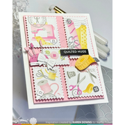 Waffle Flower - Subsentiment Quilted Diecut