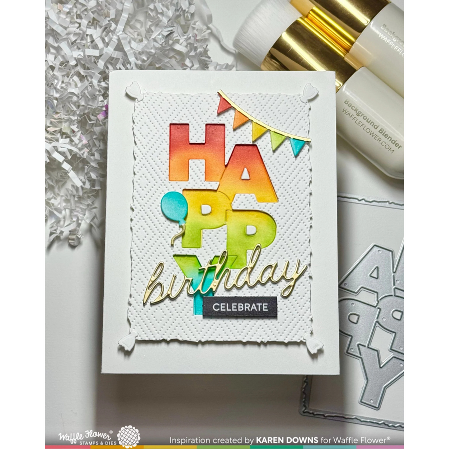 Waffle Flower - Subsentiments Cake Time Diecut (PRE-ORDER)