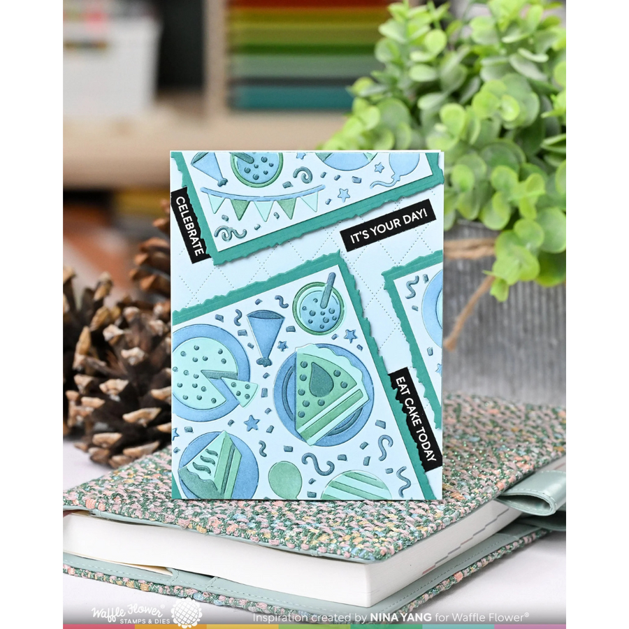 Waffle Flower - Subsentiments Cake Time Diecut (PRE-ORDER)