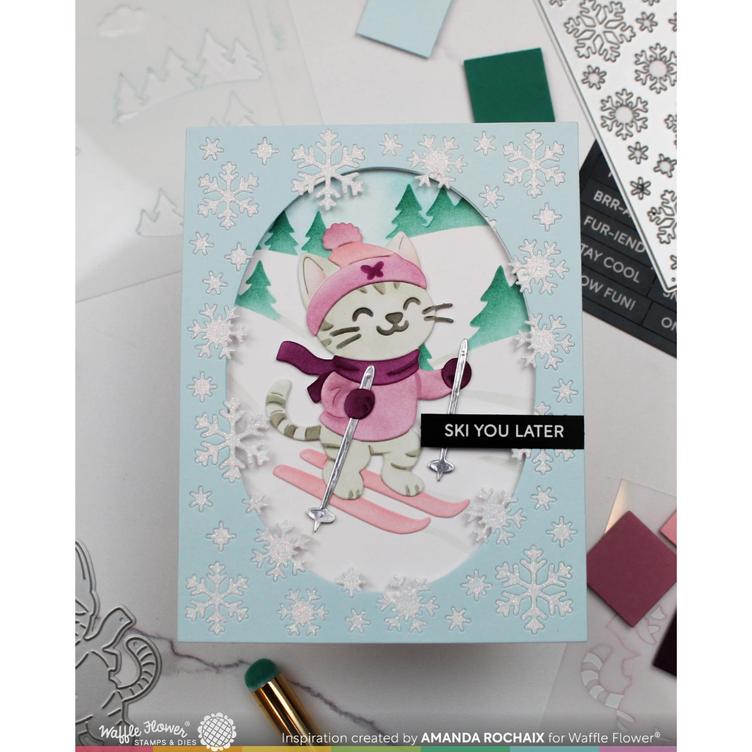 Waffle Flower - Subsentiments Pawder Day Diecut