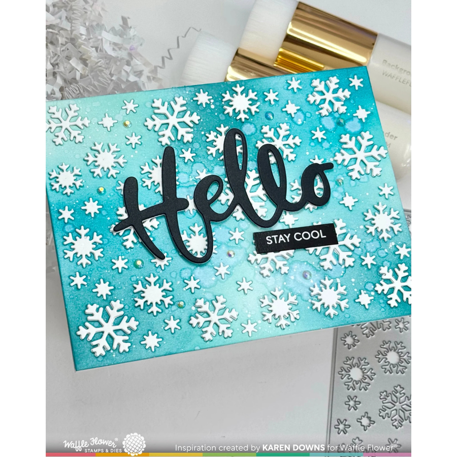 Waffle Flower - Subsentiments Pawder Day Diecut