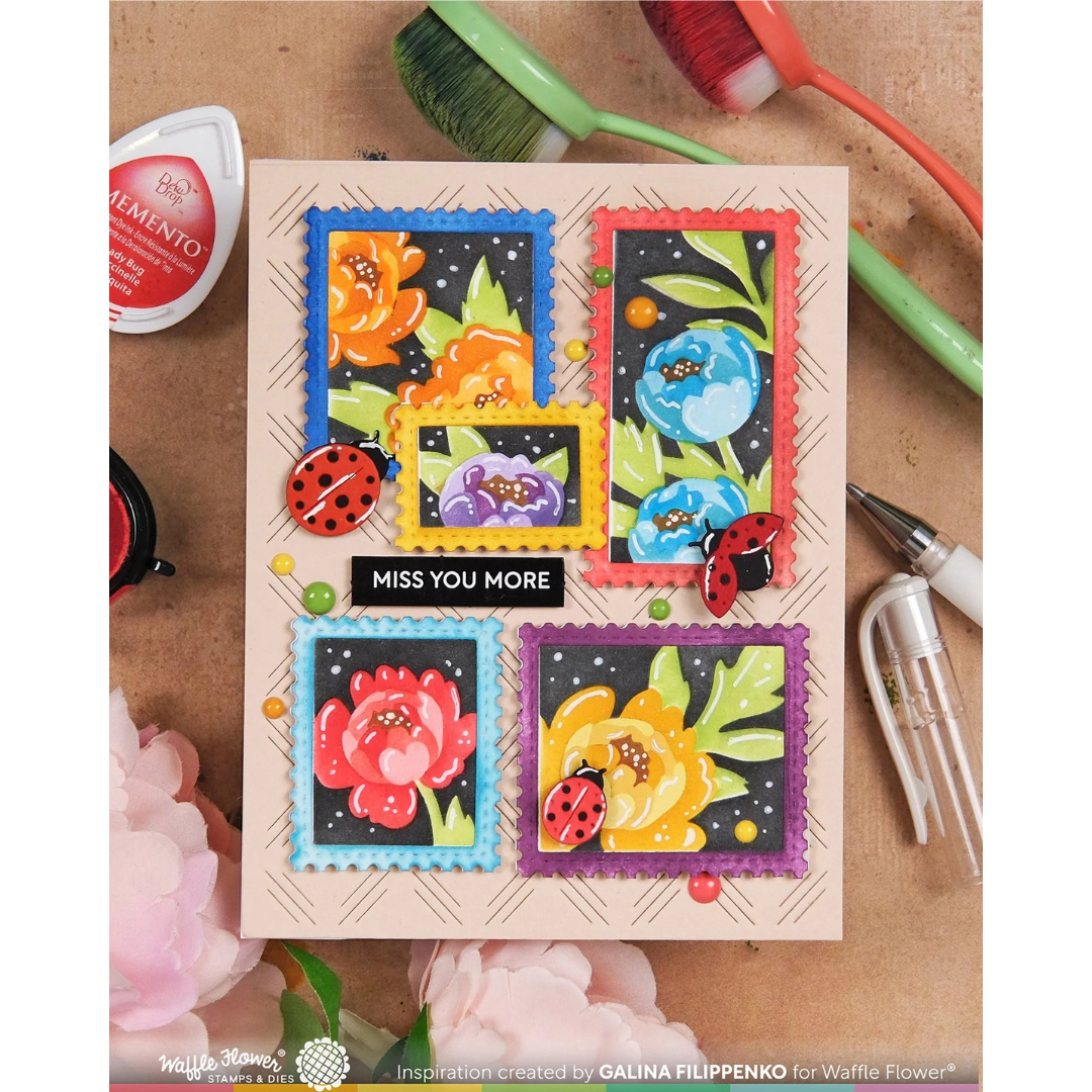 Waffle Flower - Subsentiments Love You More Diecut