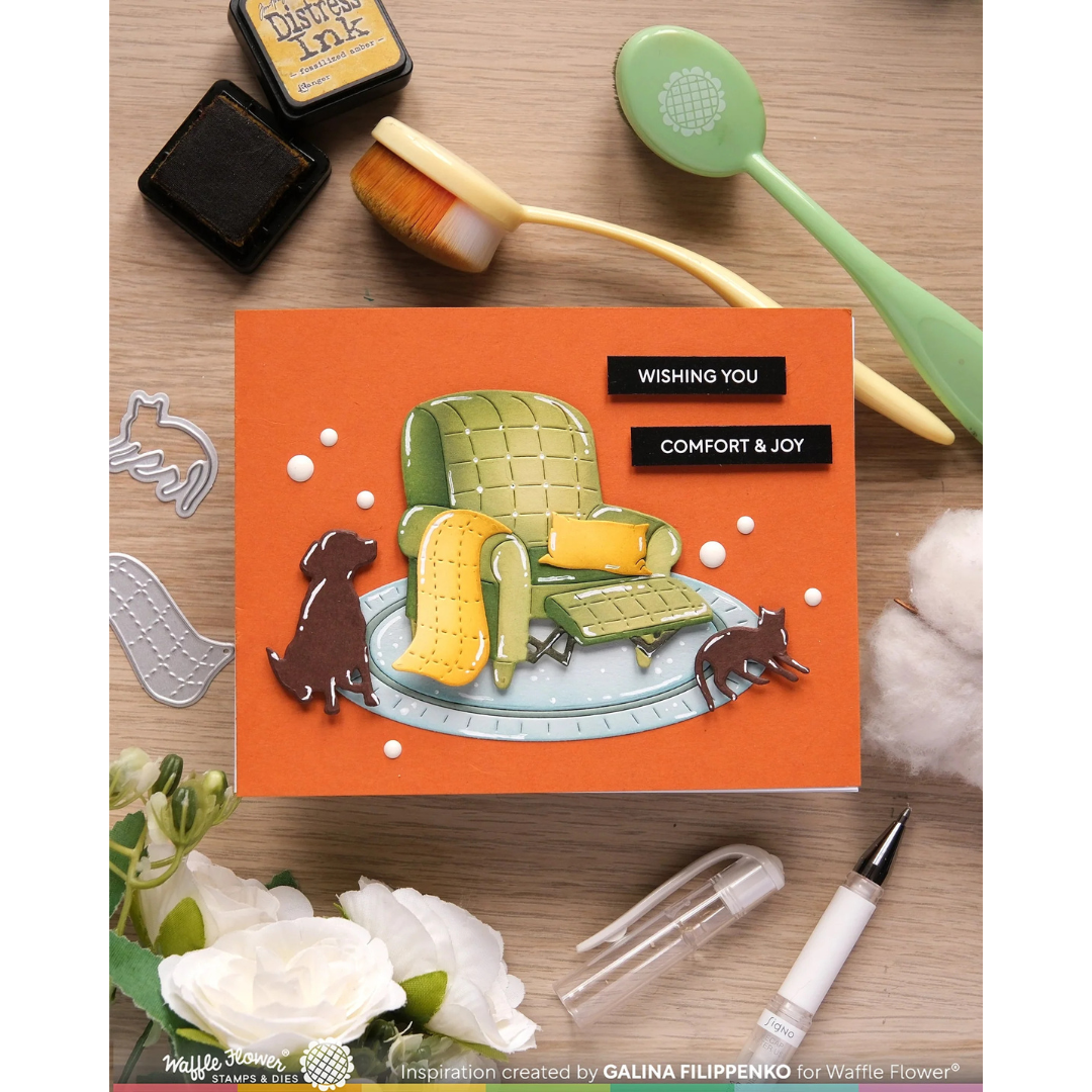 Waffle Flower - Subsentiments Cozy Diecut