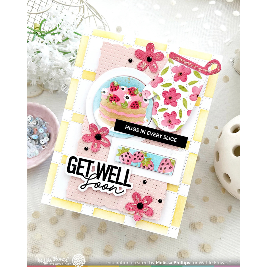 Waffle Flower - Subsentiments Baking Fun Diecut