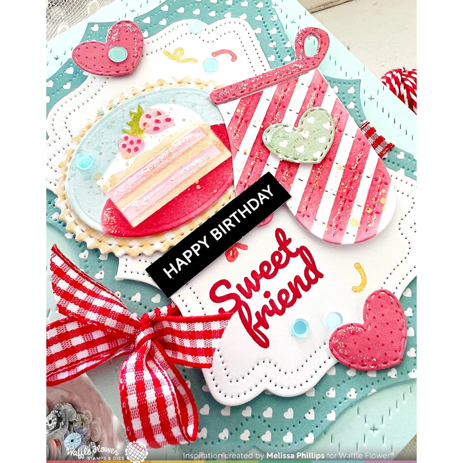 Waffle Flower - Subsentiments Baking Fun Diecut