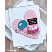 Waffle Flower - Subsentiments Baking Fun Diecut