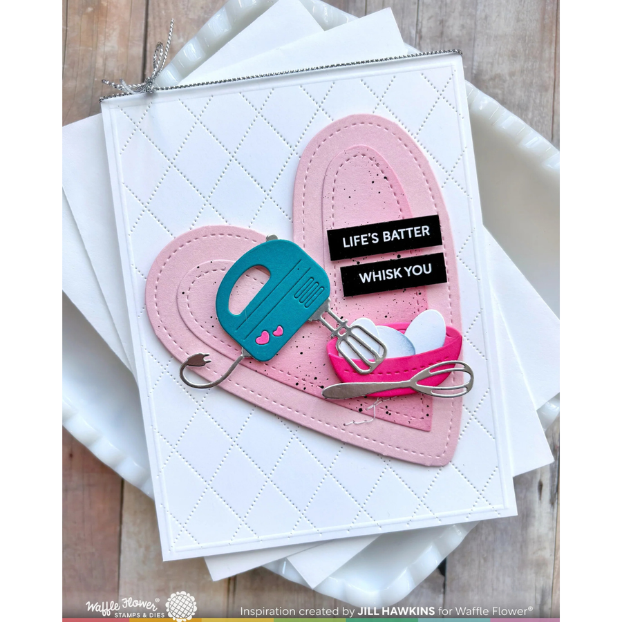 Waffle Flower - Subsentiments Baking Fun Diecut