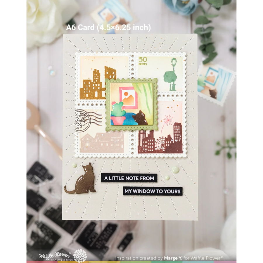 (PRE-ORDER) Waffle Flower - Subsentiments Window Diecut