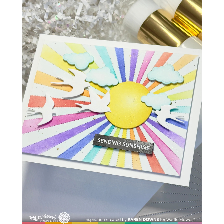 (PRE-ORDER) Waffle Flower - Subsentiments Window Diecut