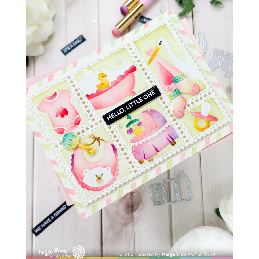 (PRE-ORDER) Waffle Flower - Subsentiments Baby Diecut