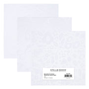 Spellbinders - Water Color Resist 6 x 6" Paper Pad from the Serenade of Autumn Collection