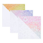 Spellbinders - Water Color Resist 6 x 6" Paper Pad from the Serenade of Autumn Collection