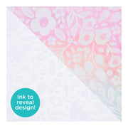 Spellbinders - Water Color Resist 6 x 6" Paper Pad from the Serenade of Autumn Collection