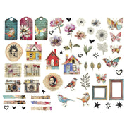 Spellbinders - Beautifully Imperfect Die Cut Shapes -110 pc