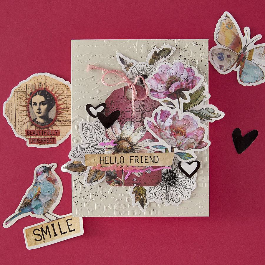Spellbinders - Beautifully Imperfect Die Cut Shapes -110 pc