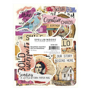 Spellbinders - Beautifully Imperfect Die Cut Sentiments - 110 pc