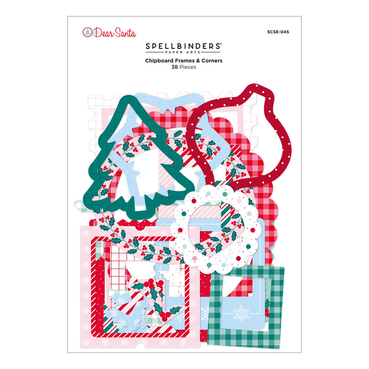 Spellbinders - Dear Santa Die Cut Ephemera