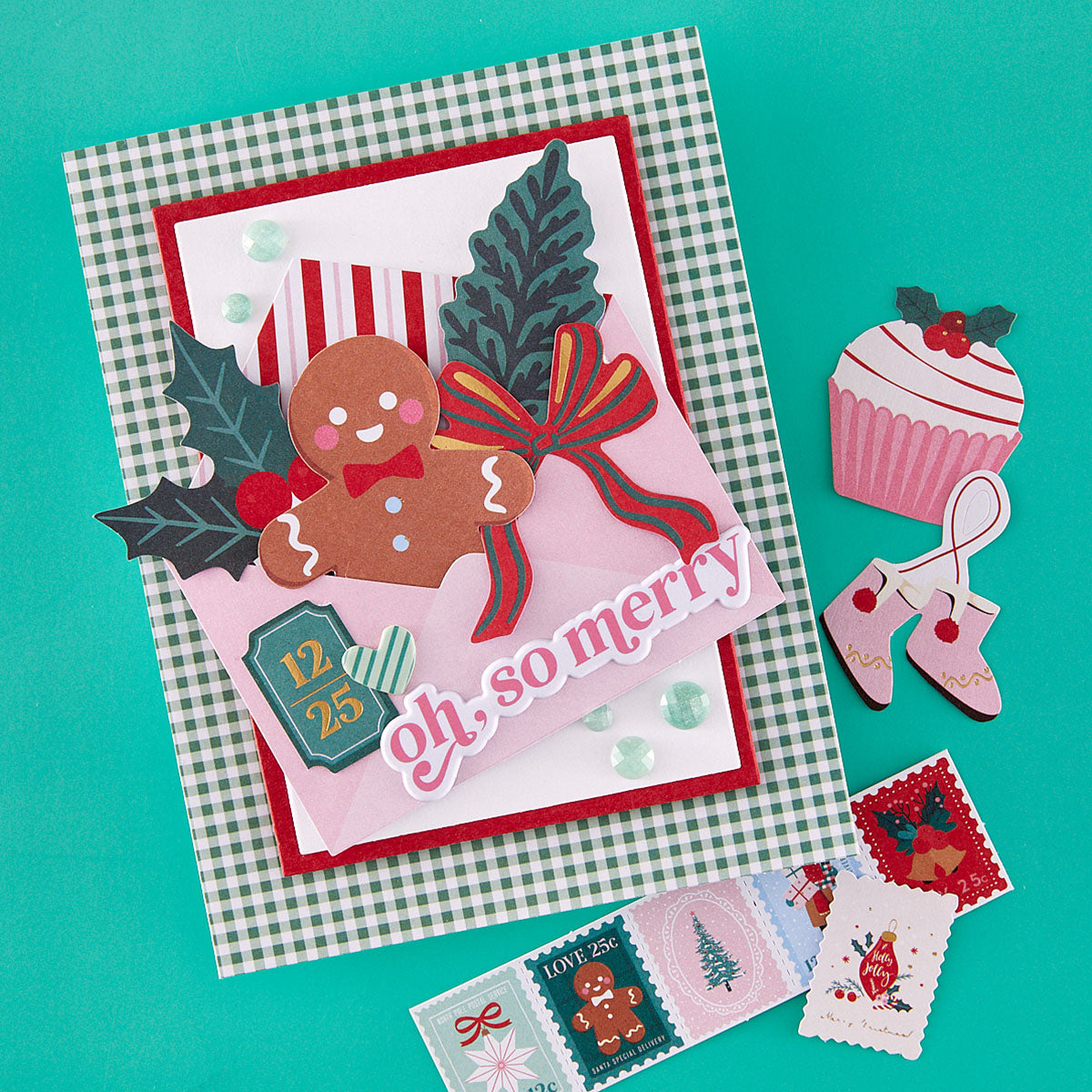 Spellbinders - Dear Santa Die Cut Ephemera