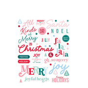 Spellbinders - Dear Santa Puffy Stickers