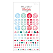 Spellbinders - Dear Santa Epoxy Embellishments