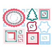 Spellbinders - Dear Santa Chipboard Frames  & Corners