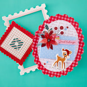 Spellbinders - Dear Santa Chipboard Frames  & Corners