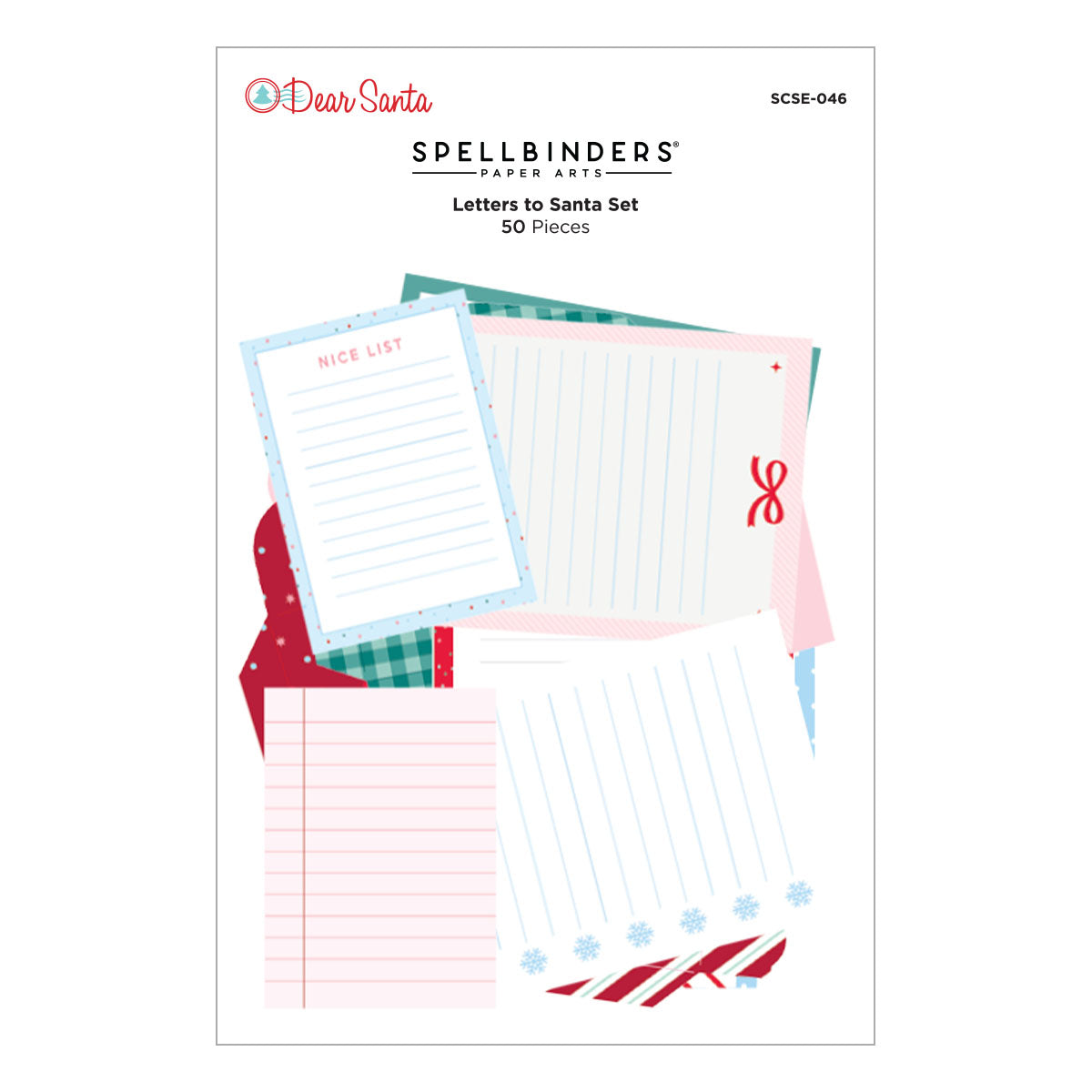 Spellbinders - Dear Santa Letters to Santa Cardstock Embellishments
