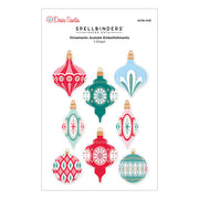 Spellbinders - Dear Santa Ornaments Dimensional Stickers