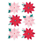 Spellbinders - Dear Santa Poinsettias Dimensional Stickers