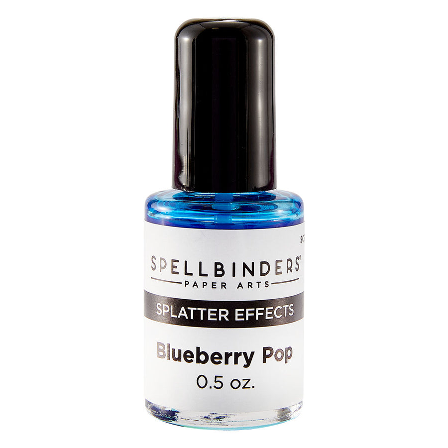 Spellbinders - Blueberry Pop Splatter Effects