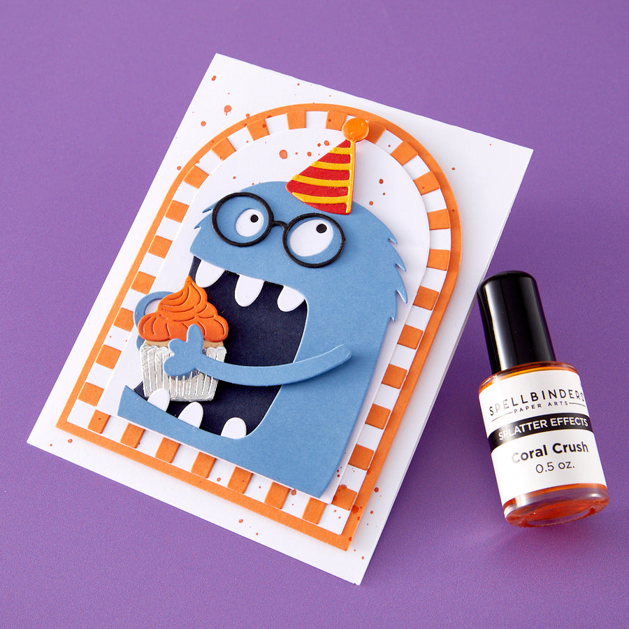 Spellbinders - Coral Crush Splatter Effects