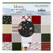 Spellbinders - Merry Moments Paper Pad from the Merry Moments Collection