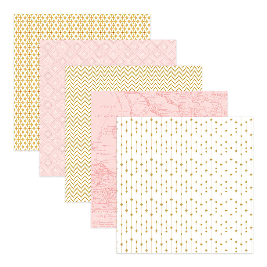 Spellbinders - Merry Moments Paper Pad from the Merry Moments Collection