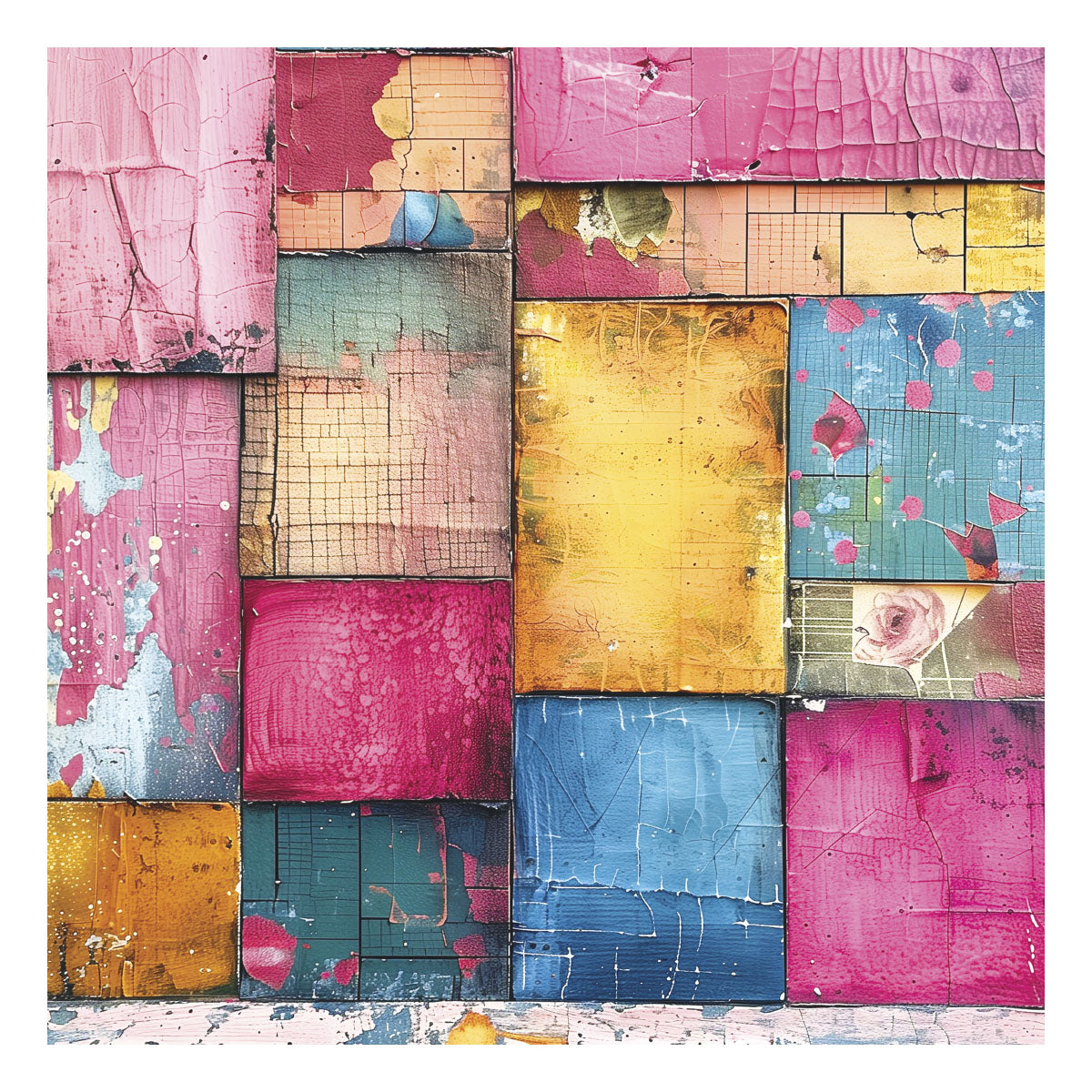 Spellbinders - Beautifully Imperfect 6 x 6" Printed Paper