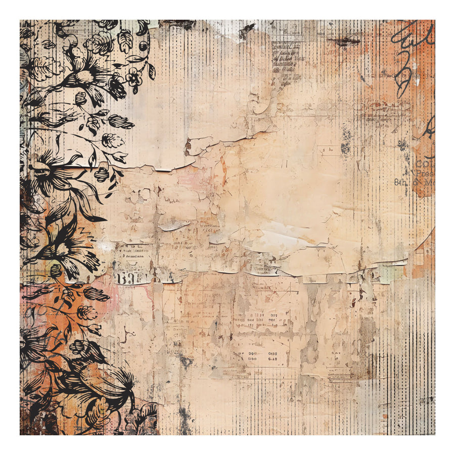 Spellbinders - Beautifully Imperfect 6 x 6" Printed Paper