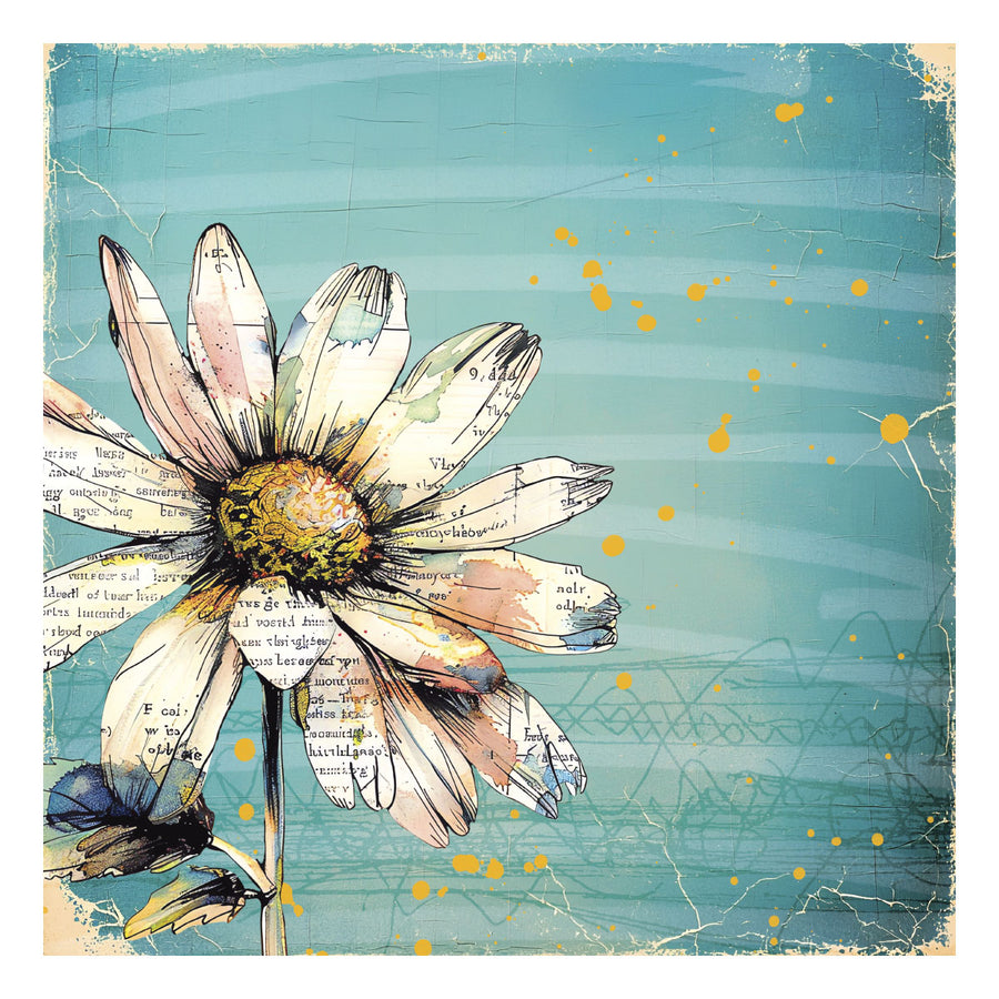 Spellbinders - Beautifully Imperfect 6 x 6" Printed Paper
