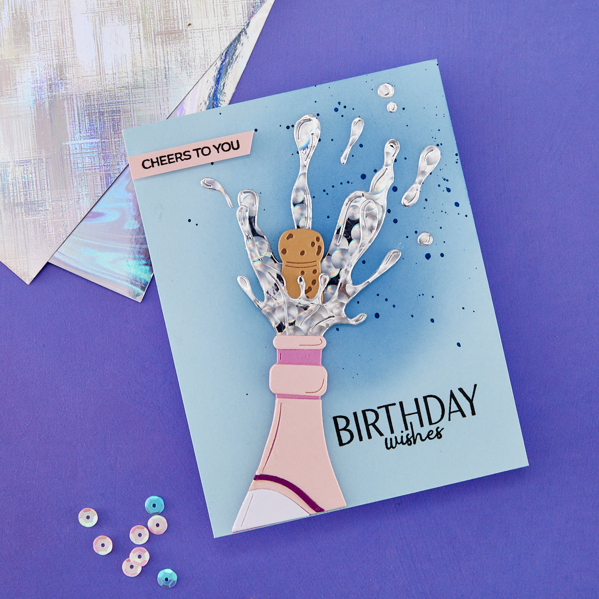 Spellbinders - Holographic Assortment Specialty Cardstock